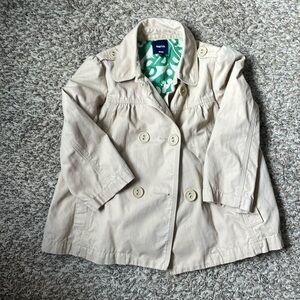 Girls gap kids trenchcoat
